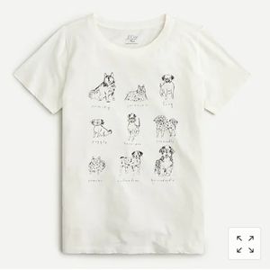 J Crew Dogs of the World T-Shirt